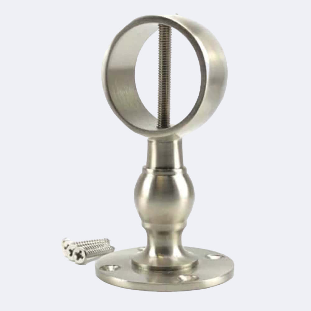 40mm Satin Nickel Standard Handrail Brackets