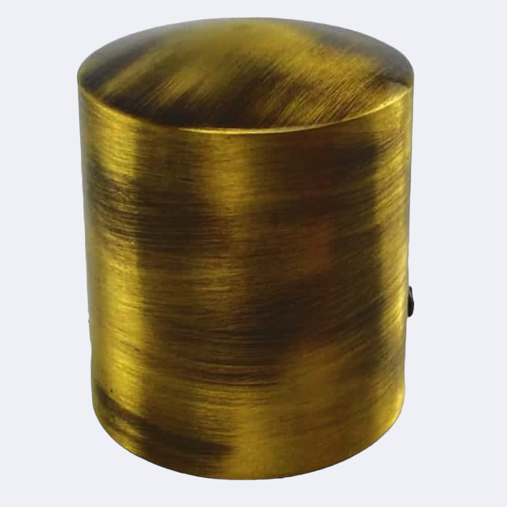 36mm Antique Brass End Cap Rope Fittings