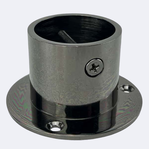 28mm Gun Metal Black Cup End Rope Fittings