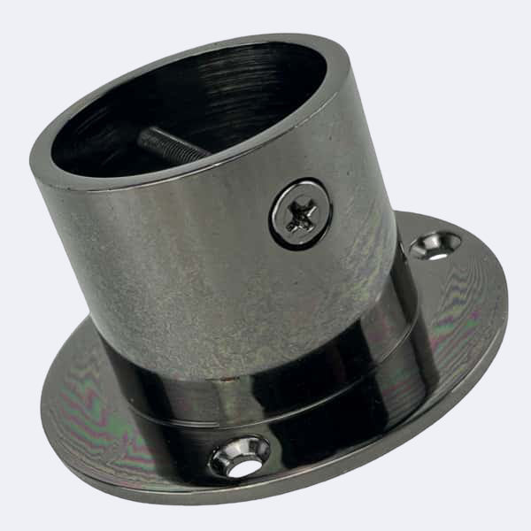 28mm Gun Metal Black Cup End Rope Fittings