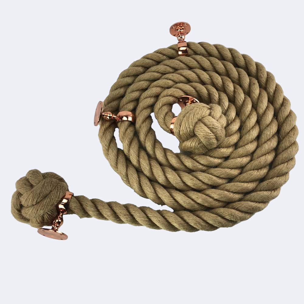 Natural Jute Bannister Rope Configurator