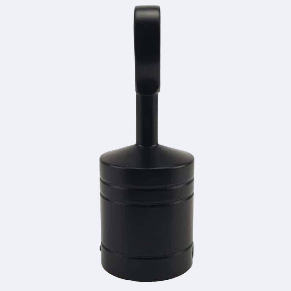50mm Powder Coated Black Hook Rope Fittings