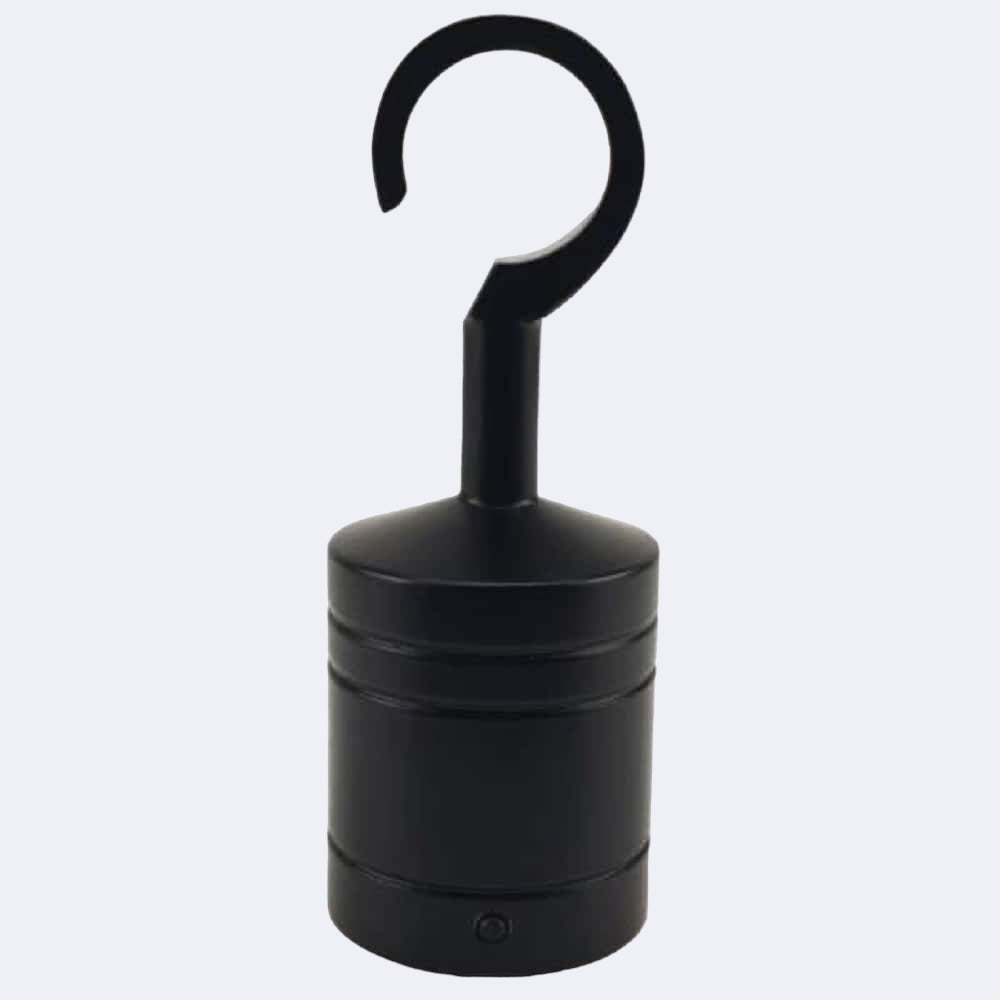 50mm Powder Coated Black Hook Rope Fittings
