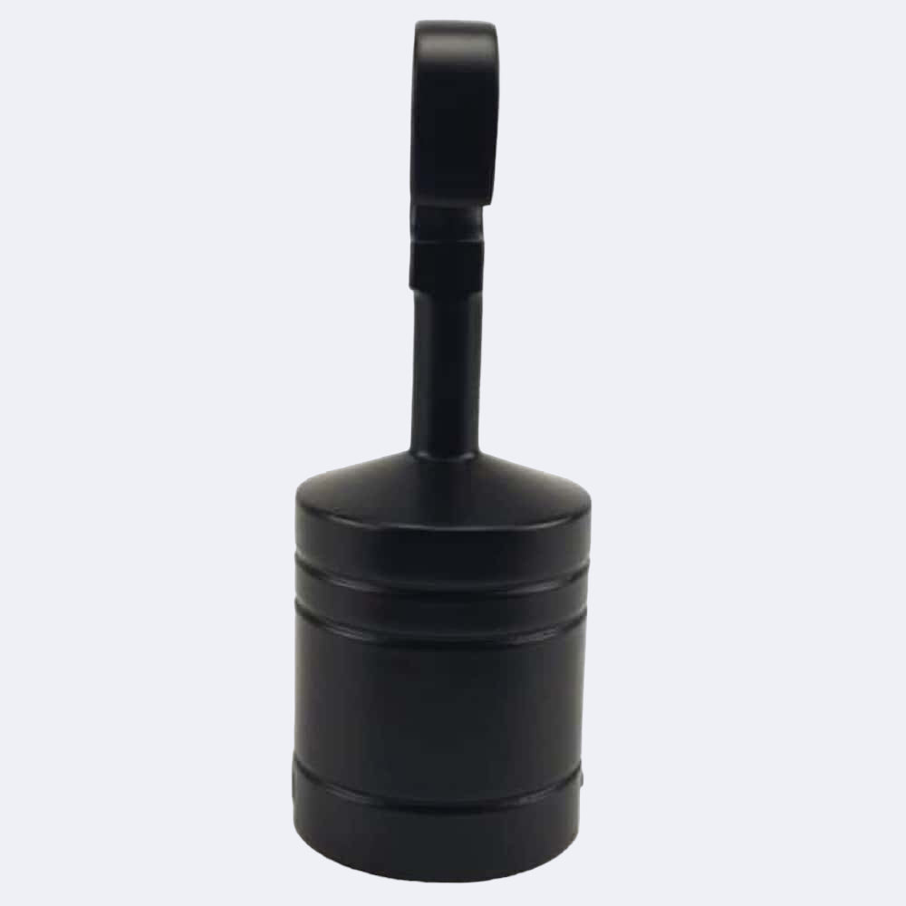 50mm Powder Coated Black Hook Rope Fittings