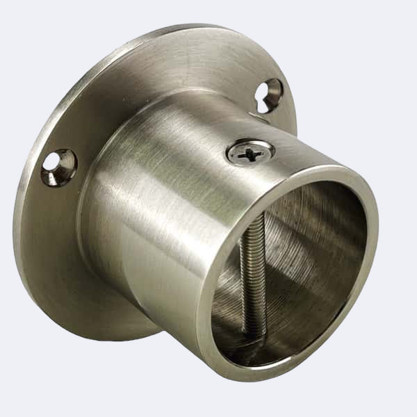 24mm Satin Nickel Cup End Rope Fittings