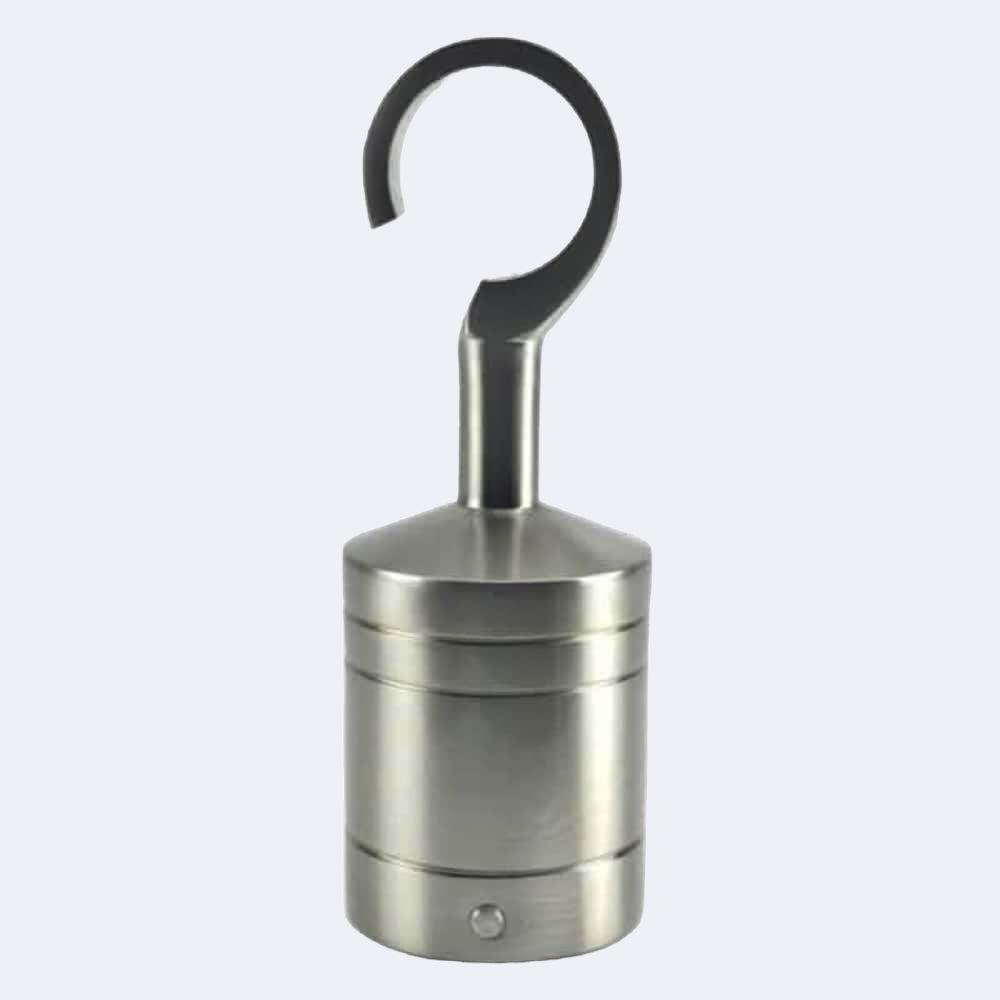 40mm Satin Nickel Hook Rope Fittings