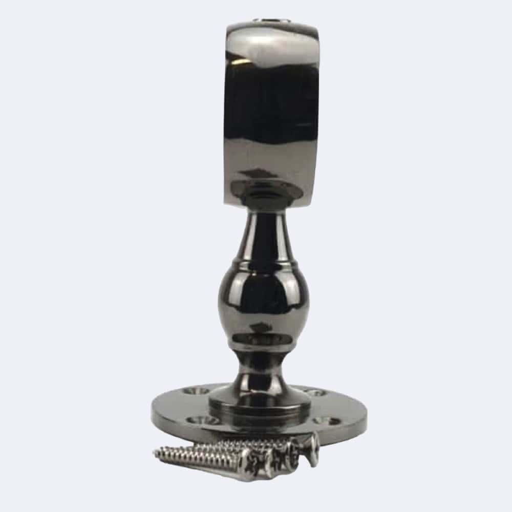 40mm Gun Metal Black Standard Handrail Brackets