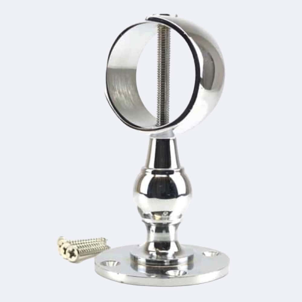 40mm Polished Chrome Standard Handrail Brackets