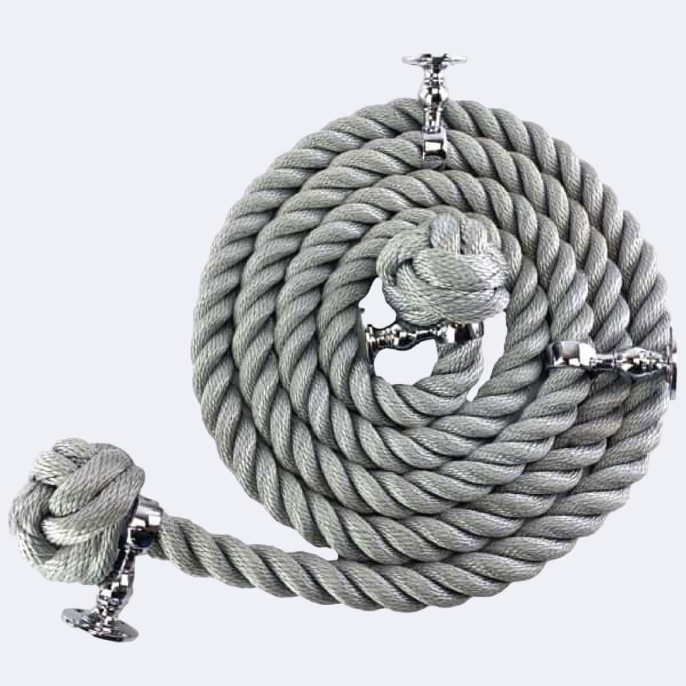 Synthetic Grey Bannister Rope Configurator