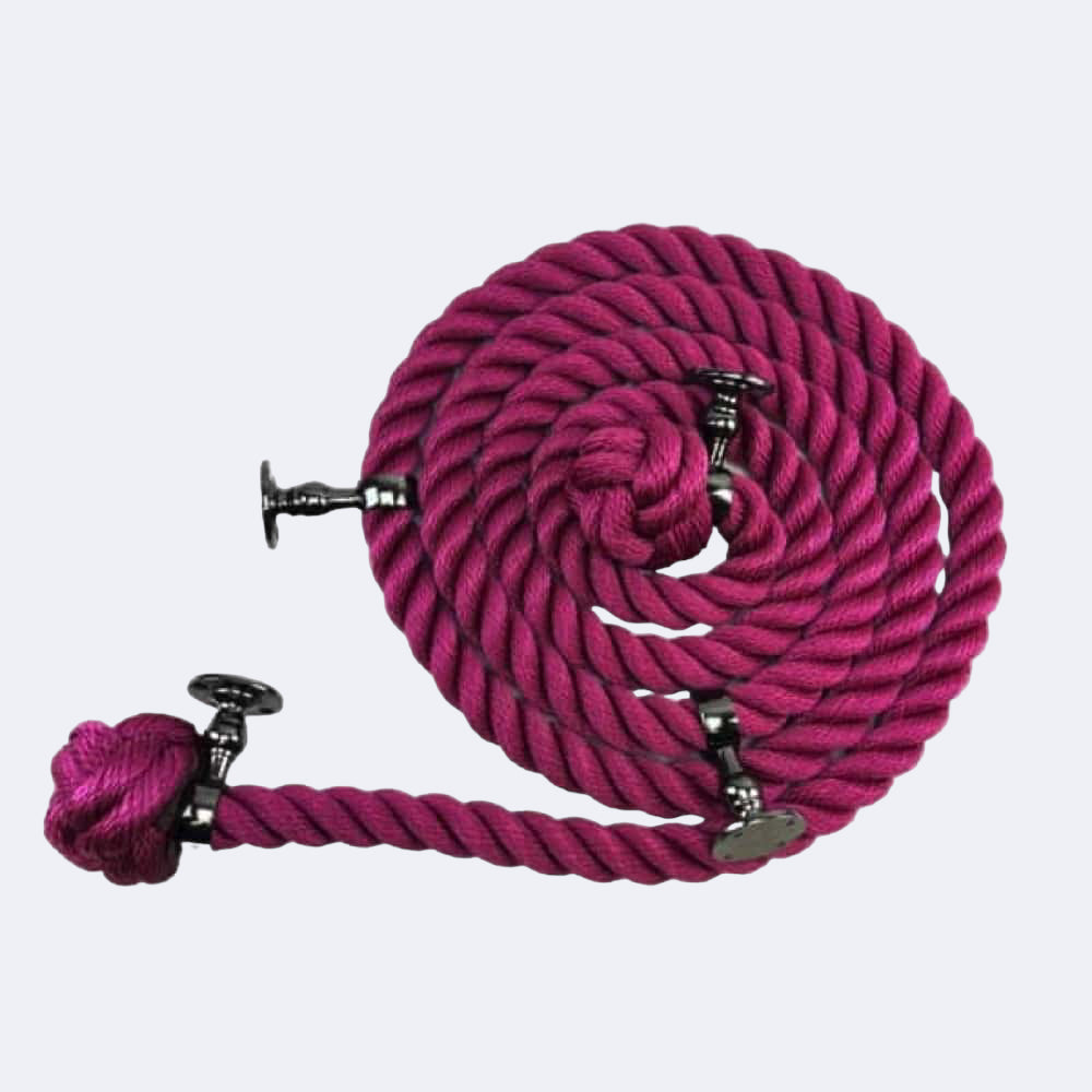 Synthetic Maroon Bannister Rope Configurator