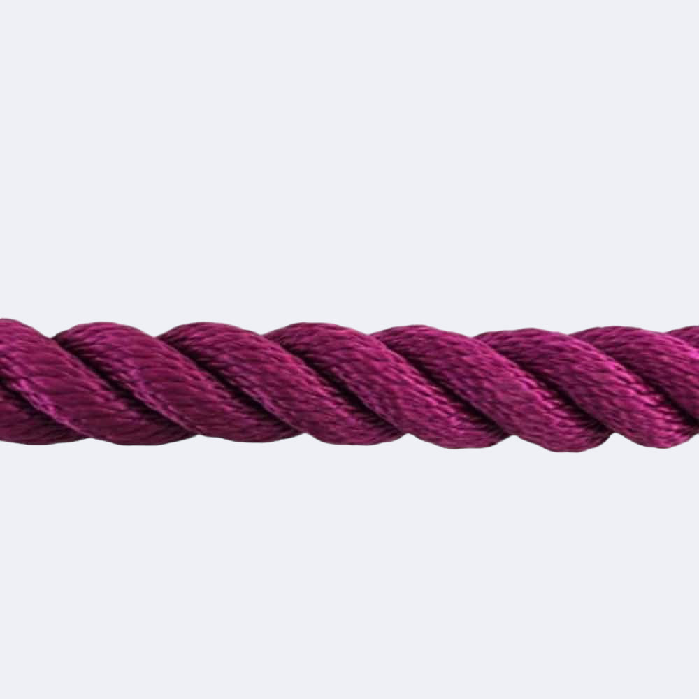 Synthetic Maroon Bannister Rope Configurator