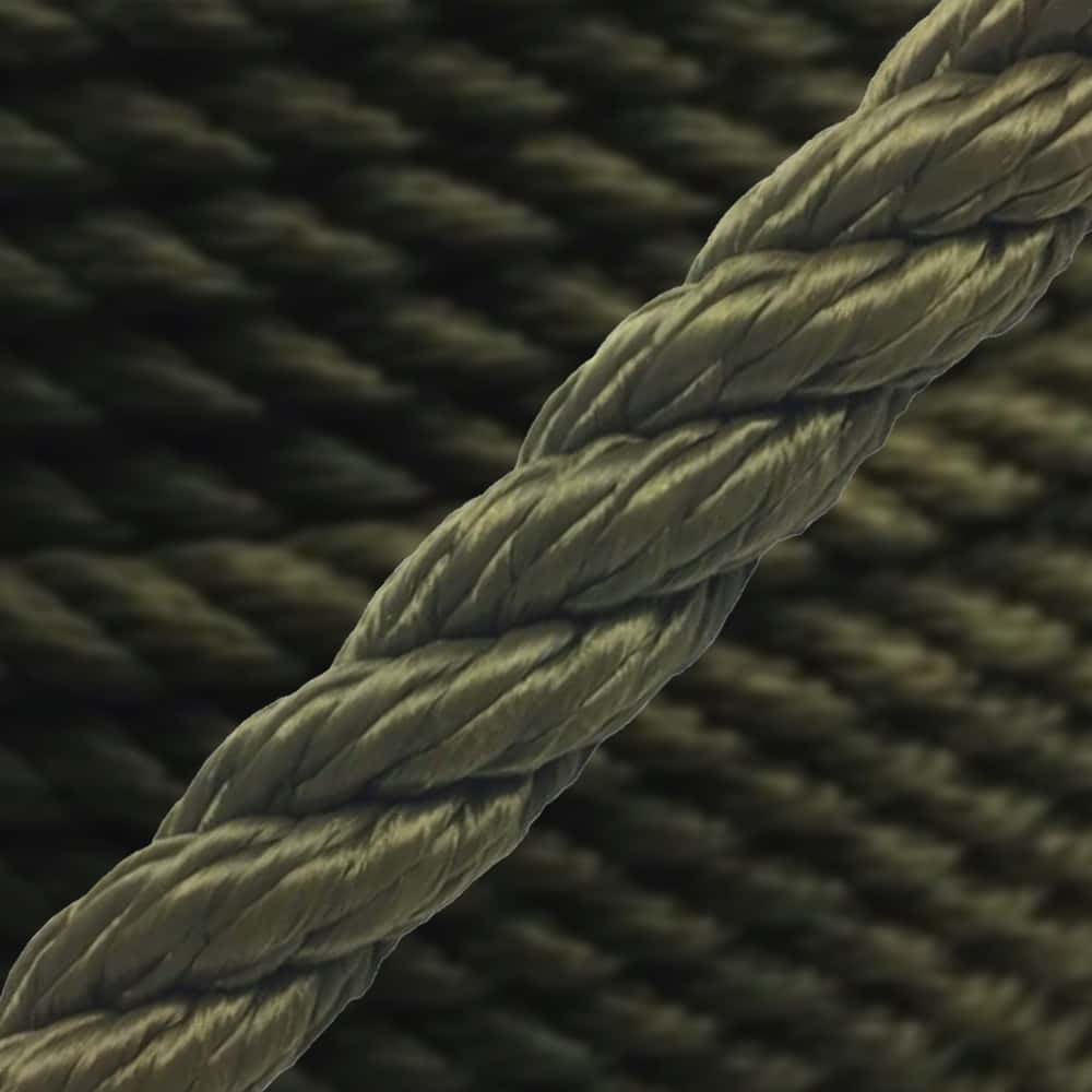 Synthetic Olive Rope Sold By The Metre