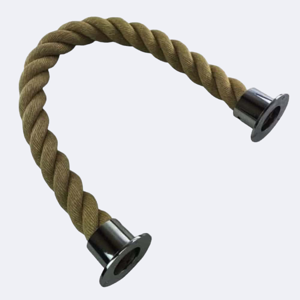 Synthetic Polyhemp Barrier Rope With Cup Ends