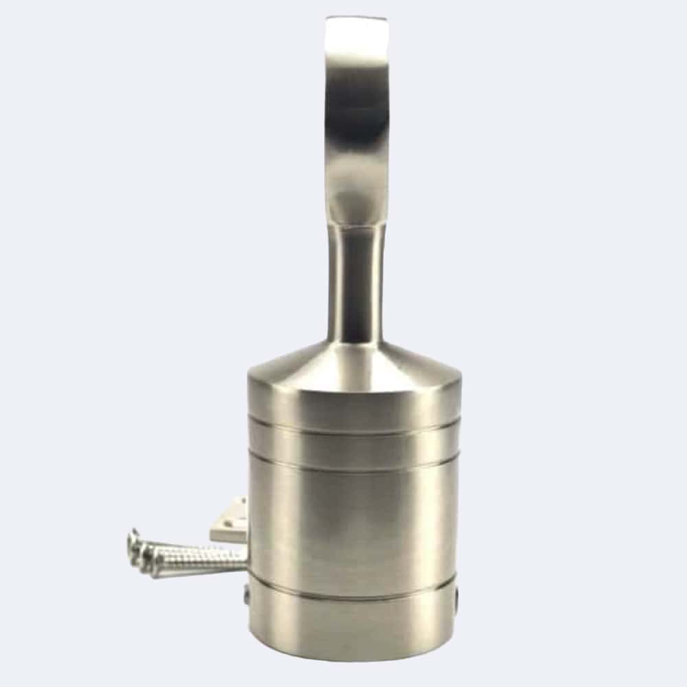 32mm Satin Nickel Hook And Eye Plate Rope Fittings