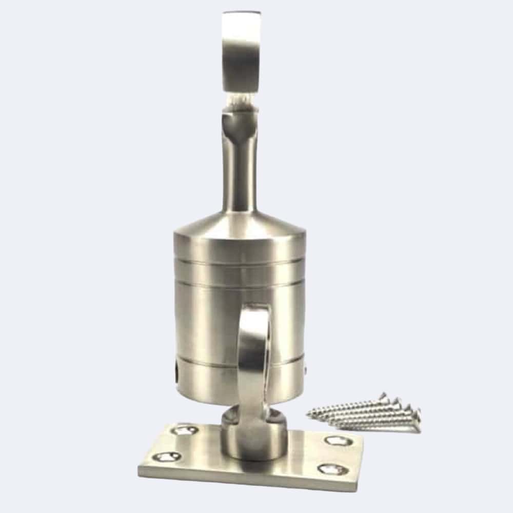 32mm Satin Nickel Hook And Eye Plate Rope Fittings