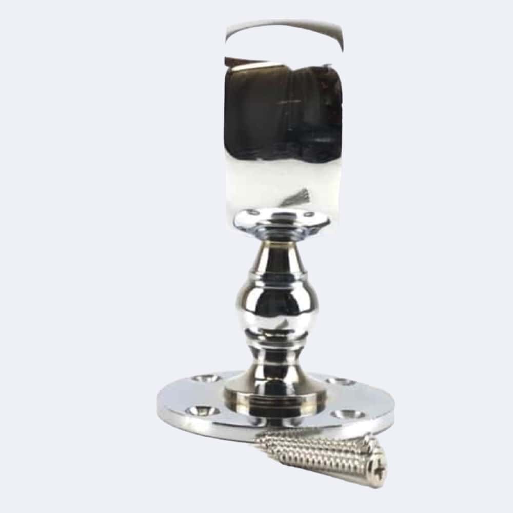 28mm Polished Chrome Low Profile Handrail Brackets