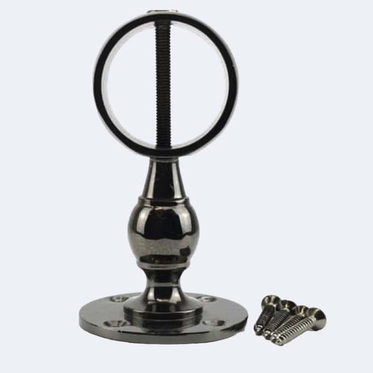28mm Gun Metal Black Standard Handrail Brackets