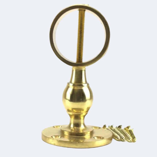 24mm Polished Brass Standard Handrail Brackets