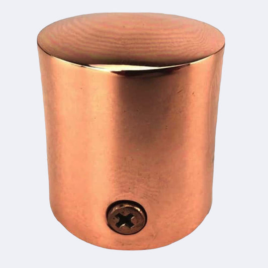 24mm Copper Bronze End Cap Rope Fittings