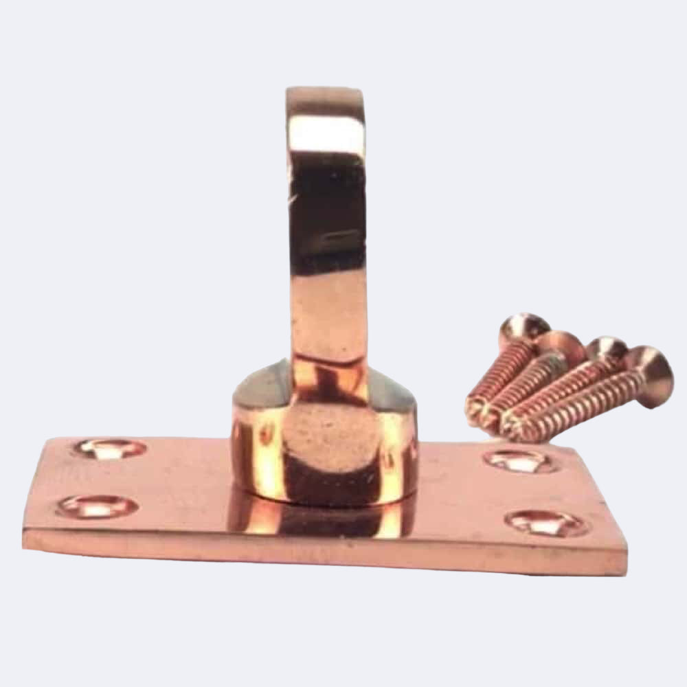 36mm Copper Bronze Eye Plate Rope Fittings