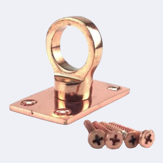40mm Copper Bronze Eye Plate Rope Fittings