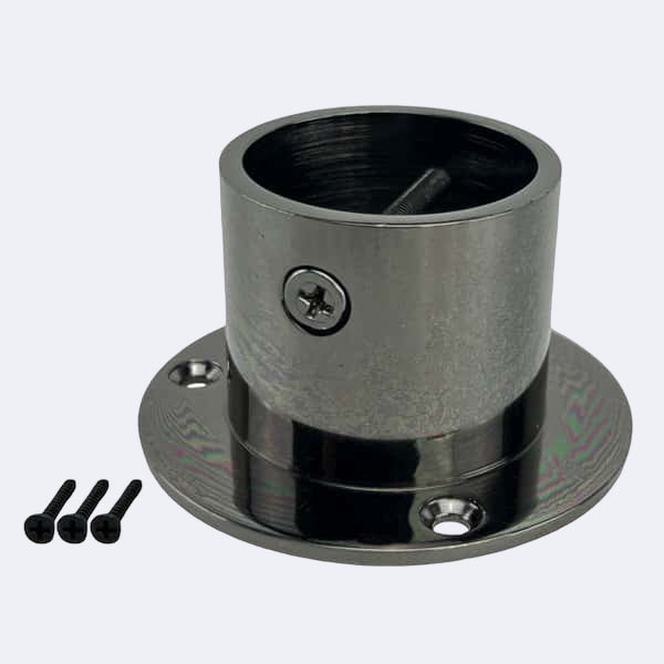 Cup Per Rope 24mm Gun Metal Black Cup End Rope Fittings | Stair Ropes UK