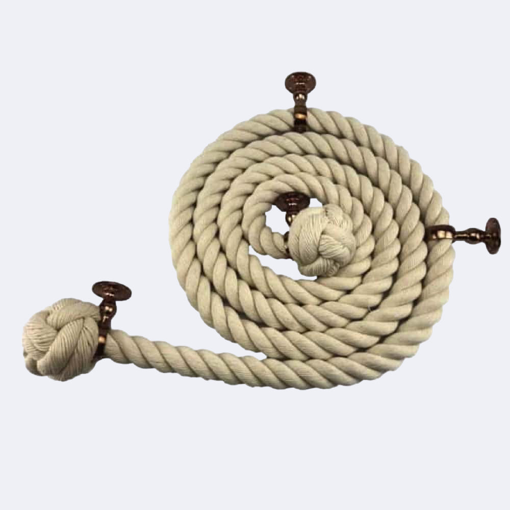 Natural Cotton Bannister Rope Configurator