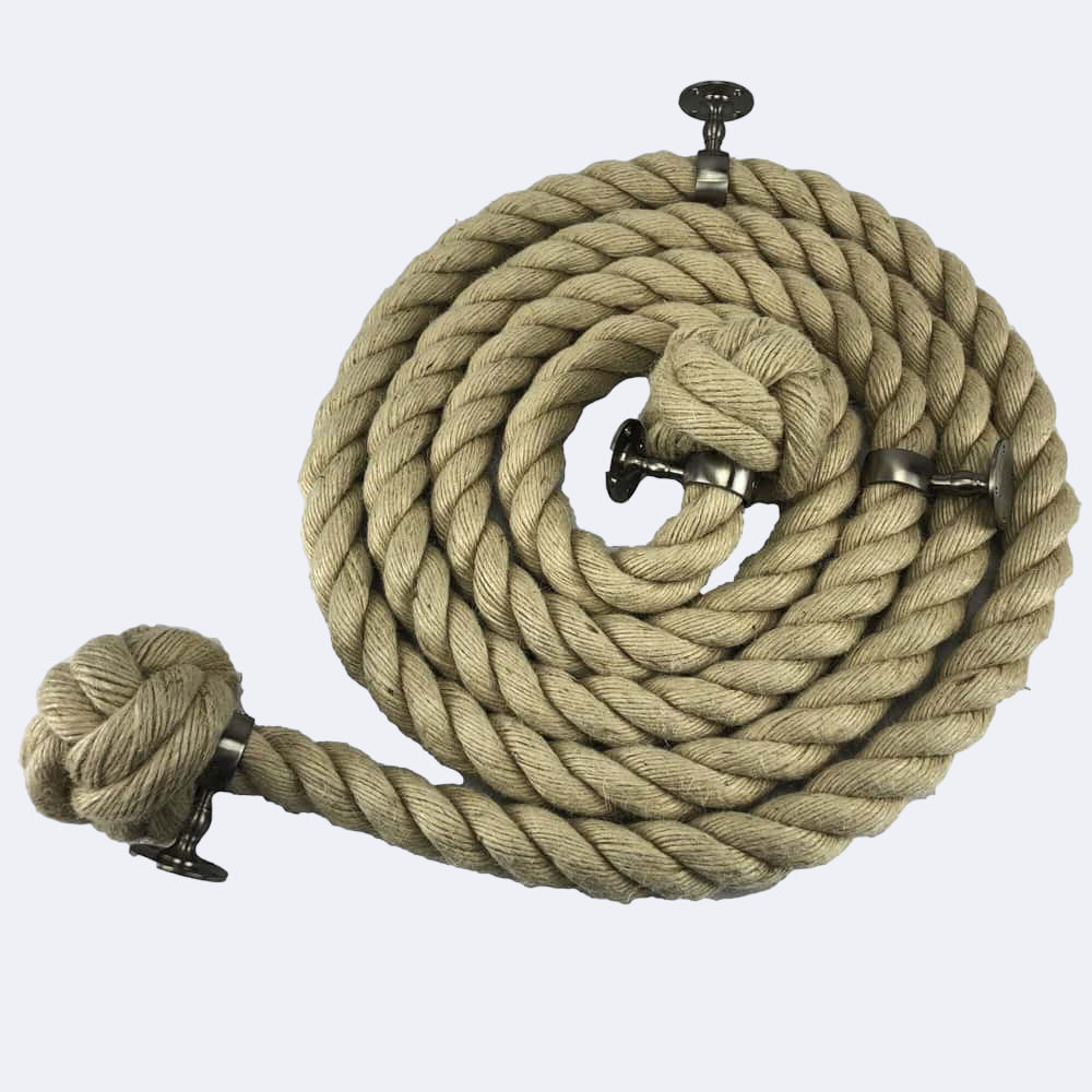 Natural Hemp Bannister Rope Configurator