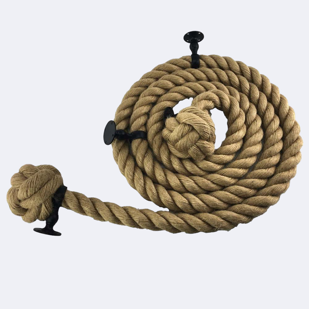 Natural Jute Bannister Rope Configurator