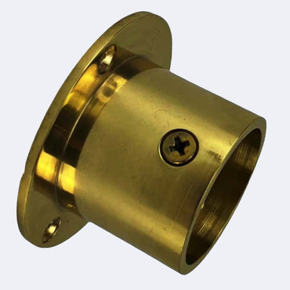 24mm Polished Brass Cup End Rope Fittings