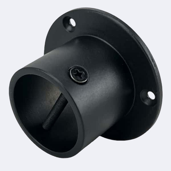 Cup Per Rope 40mm Powder Coated Black Cup End Rope Fittings | Stair Ropes UK