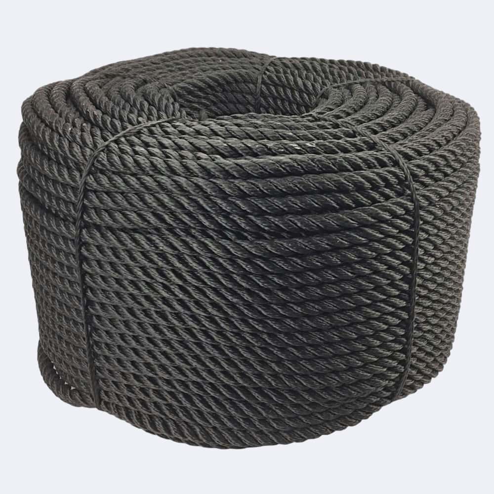 Synthetic Black Rope Sold By The Metre