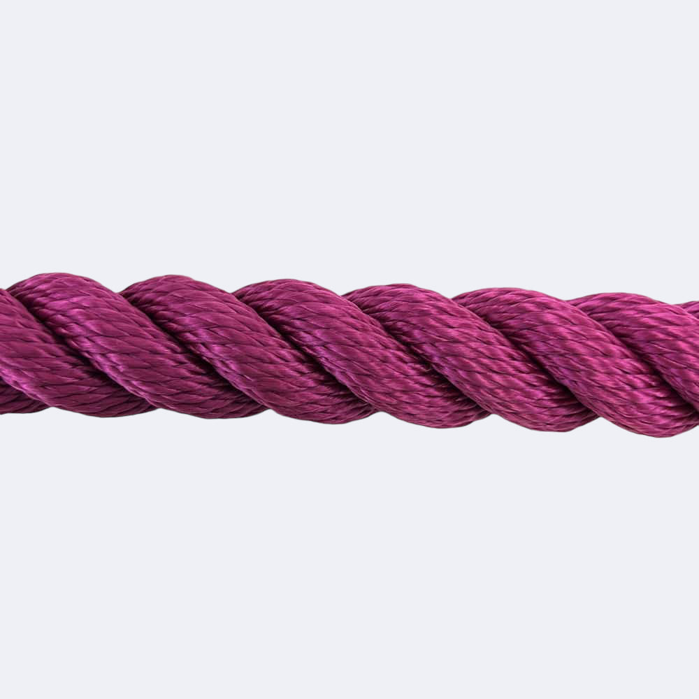 Synthetic Marron Rope Sold By The Metre