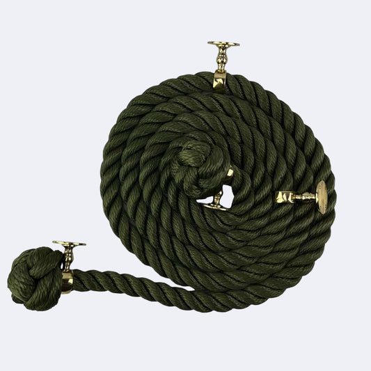 Synthetic Olive Bannister Rope Configurator