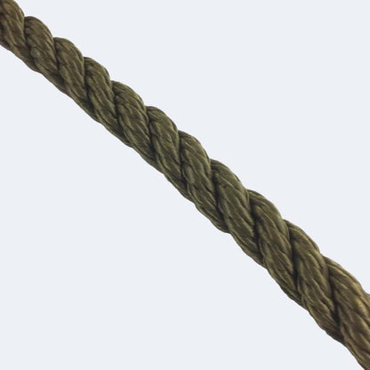 Synthetic Olive Rope Sold By The Metre
