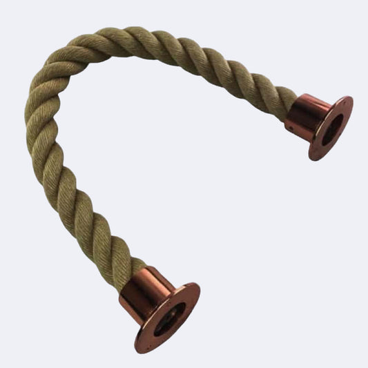 Synthetic Polyhemp Barrier Rope With Cup Ends