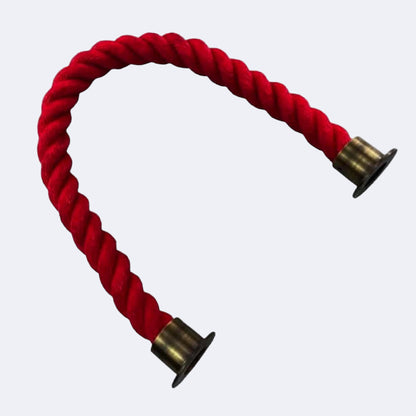 Synthetic Red Barrier Rope With Cup Ends