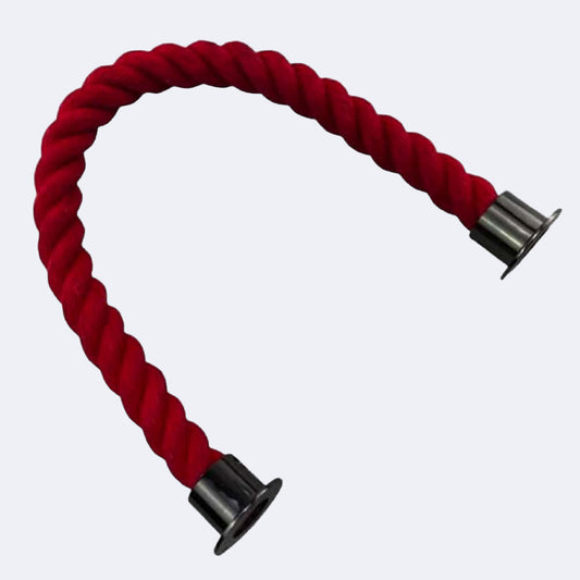 Synthetic Red Barrier Rope With Cup Ends