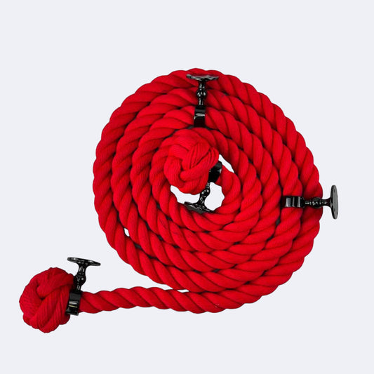 Synthetic Red Bannister Rope Configurator