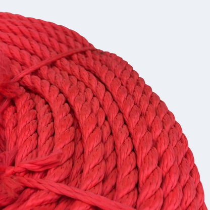 Synthetic Red Rope Sold By The Metre