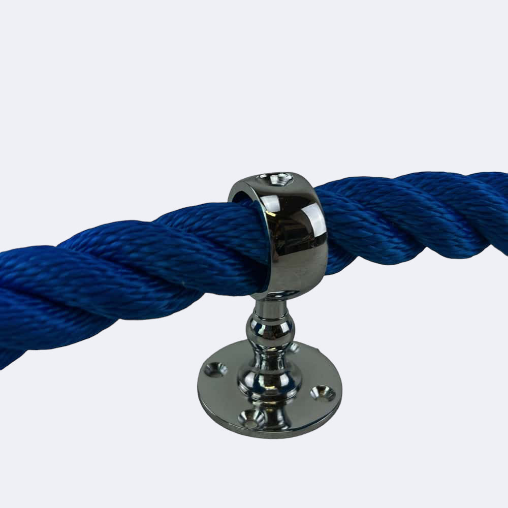 Synthetic Royal Blue Bannister Rope Configurator | Stair Ropes UK