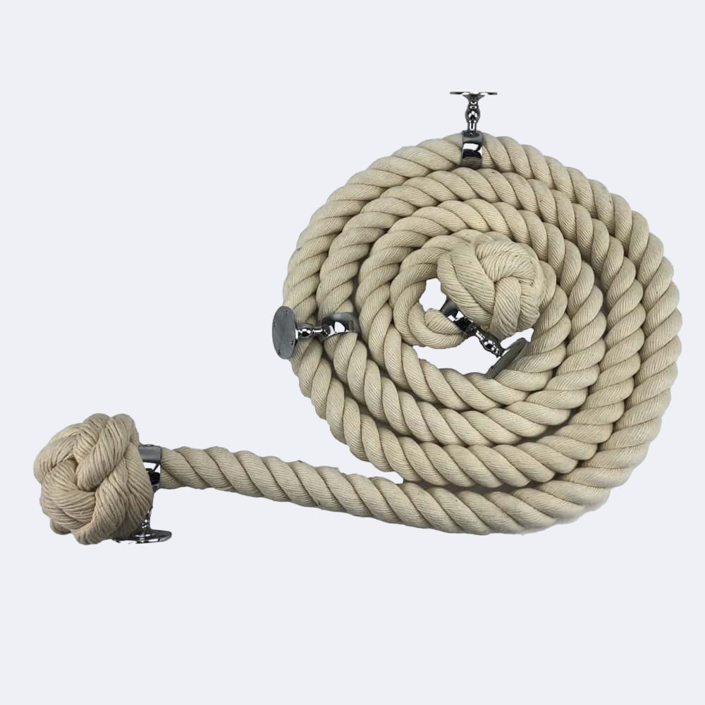 Chorister Ropes Synthetic White Cotton Bannister Rope Configurator | Stair Ropes UK