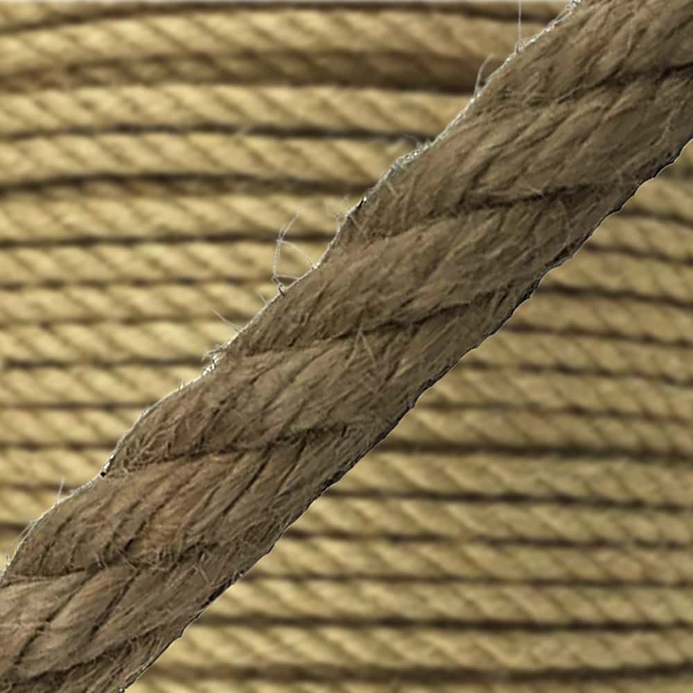 Natural Jute Rope Sample | Stair Ropes UK