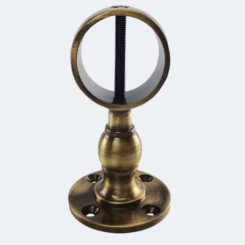 36mm Antique Brass Standard Handrail Brackets