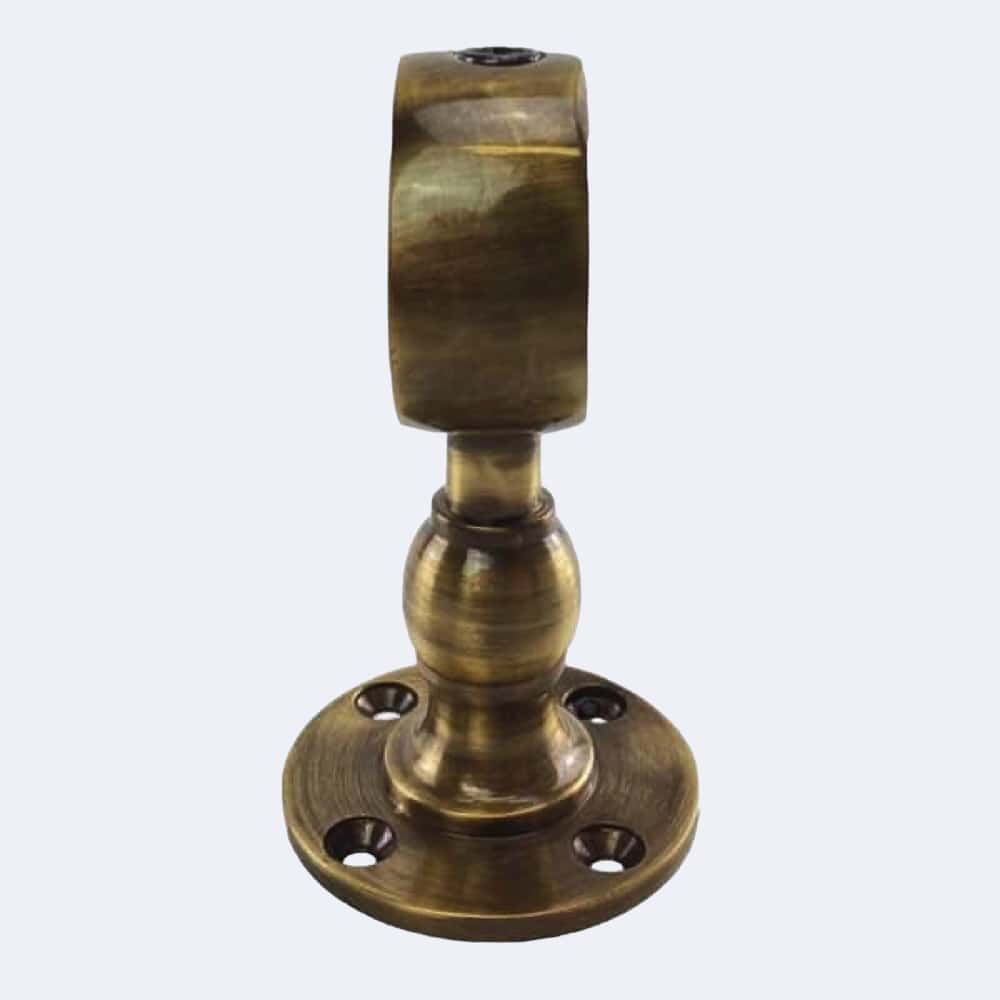 36mm Antique Brass Standard Handrail Brackets