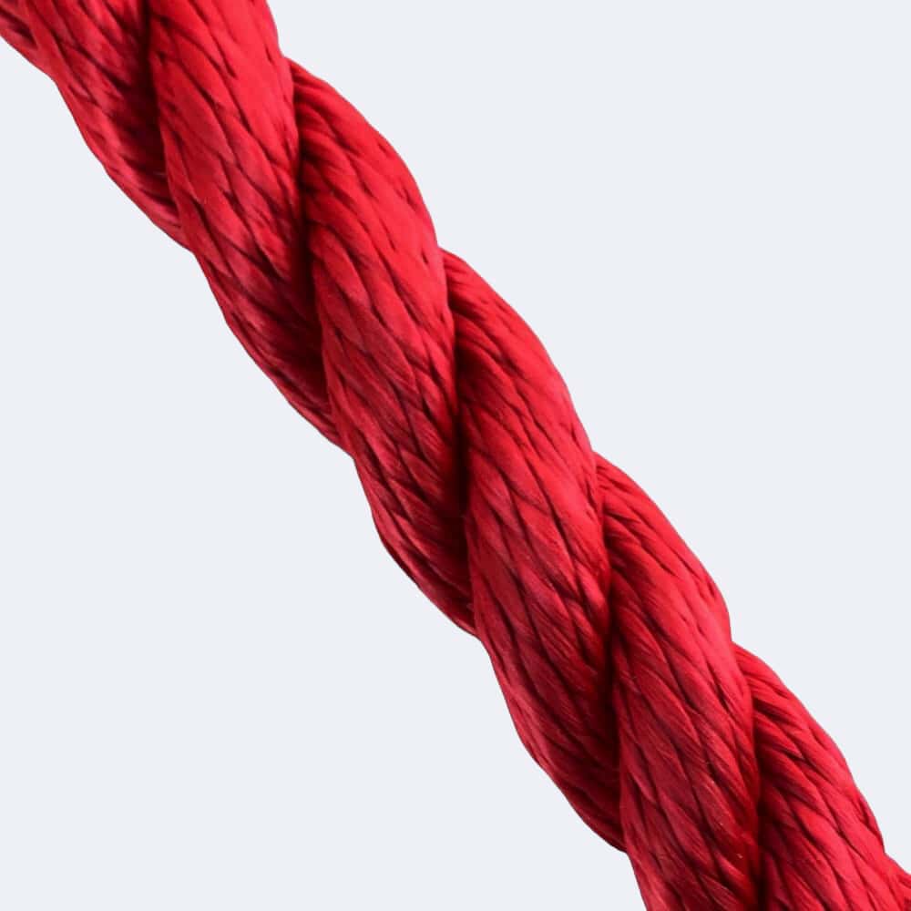 Synthetic Red Rope Sample