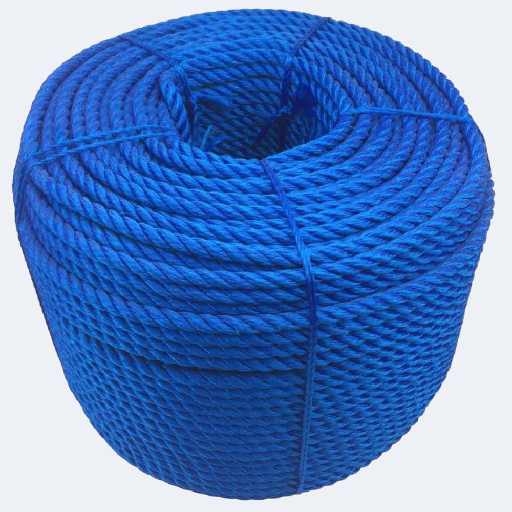 Synthetic Royal Blue Rope Sample | Stair Ropes UK